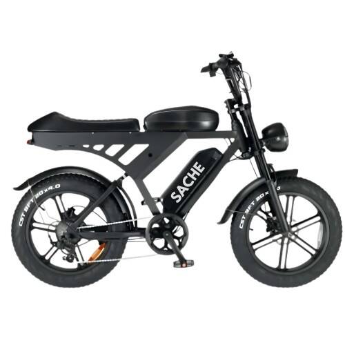 Qmwheel Fatbike V30 Mat Zwart