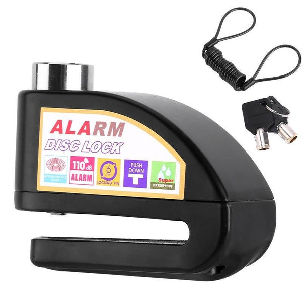 Schijfremslot met Alarm