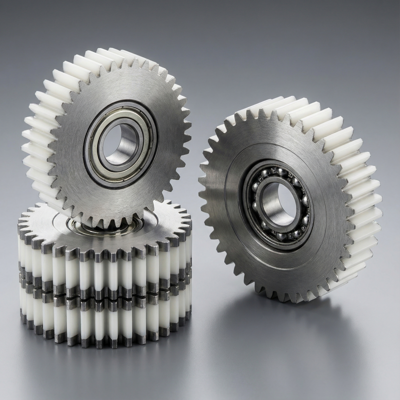 36T Half-Metaal Half-Nylon Tandwiel Havena– 47.5×13.5mm met 8mm Lager – Geschikt voor Grote Variant E-Bike & Fatbike Motoren