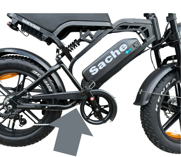 Kettingkast Fatbike Ouxi V8 H9  Qmwheel S20 V20 V20 Pro en V30 en vele andere modellen
