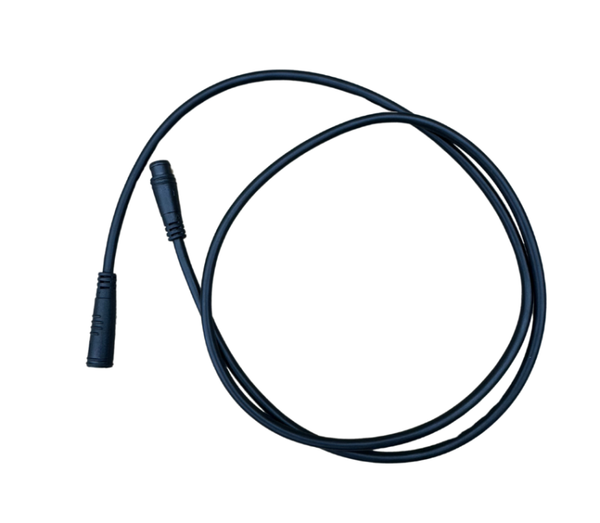 Achterlicht kabel 1 meter fatbike Qmwheel V20, V20 Pro - verlengkabel achterzitje- 6 pins