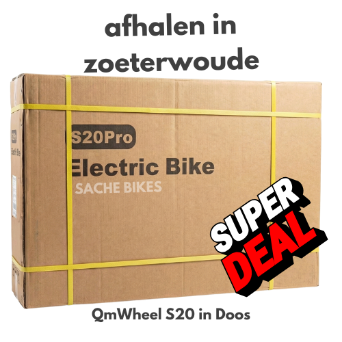 Qmwheel S20 in Doos - afhalen in zoeterwoude 750 excl.