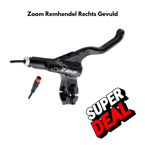 Rechts Remhendel - hydraulische remset zoom  - Zoom Brake - brake lever - Rechts