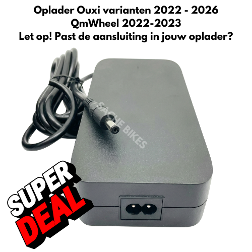 Oplader Ouxi V8 H9 C80 en Oude Variant V20 2022-2023 en 7GO EB2 EB3 EB4 EB8 Charger  1 Pin