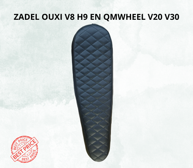 Zadel Fatbike Ouxi V8 C80 H9 - Qmwheel V20 V30 - fatbike zadel Deluxe Volledig geruite