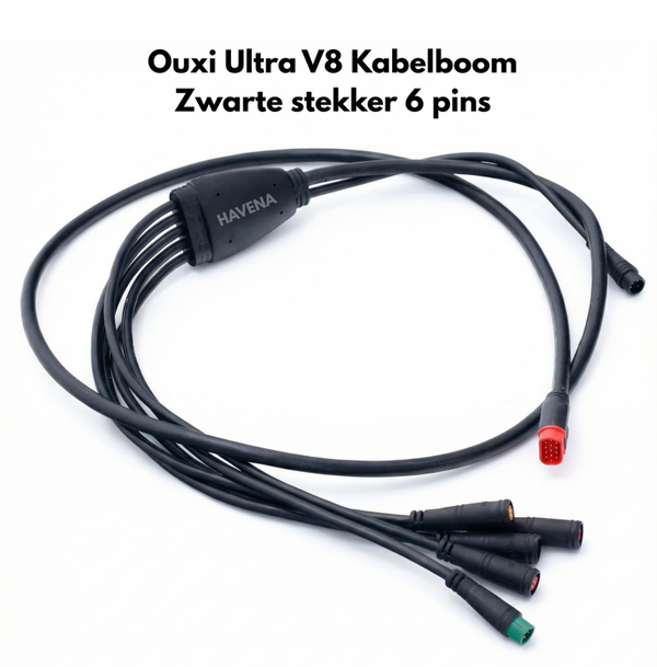 Ouxi V8 Ultra & GT2000 & V20 KNIPPERLICHT VOOR kabelboom 6 pins - Ouxi V8 Ultra Main Wire - Ouxi GT20 kabelboom