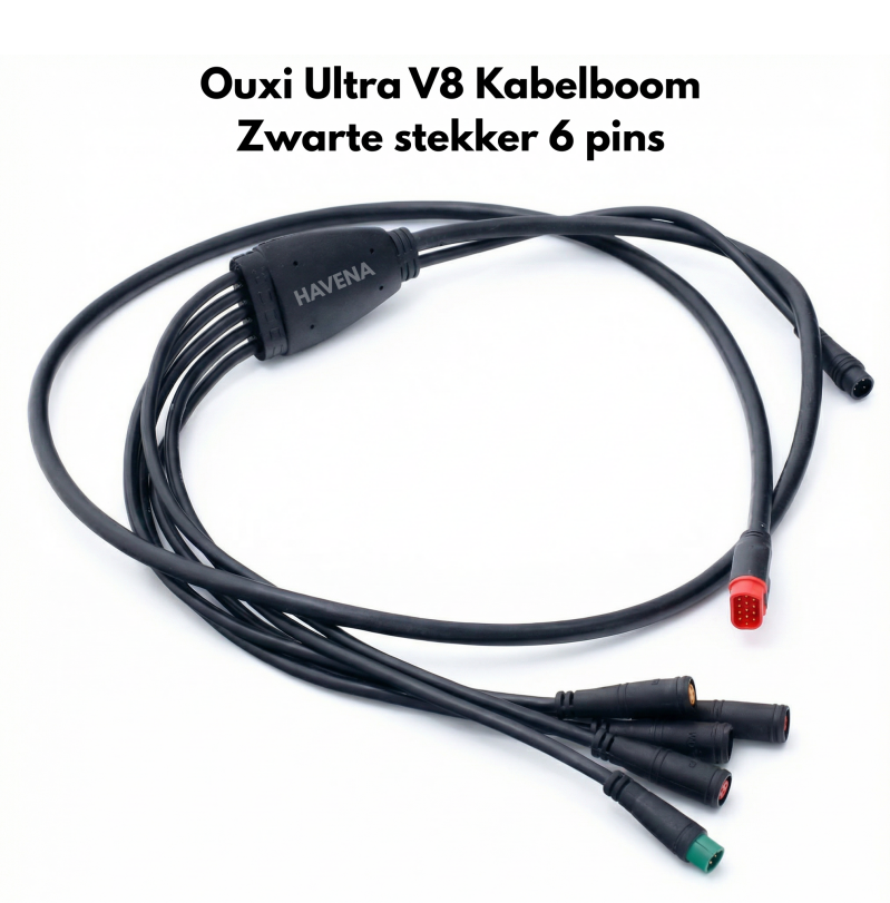 Ouxi V8 Ultra & GT2000 & V20 KNIPPERLICHT VOOR kabelboom 6 pins - Ouxi V8 Ultra Main Wire - Ouxi GT20 kabelboom