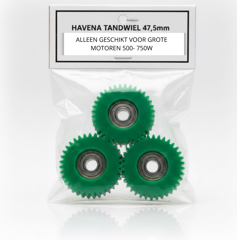 47.5MM X 13.5MM 36 Tanden Tandwielen Met 8MM Lagers Wielnaven Elektrische Fiets Nylon Versnelling Voor Motor E-Bike - Fatbike - 47.5X13.5MM