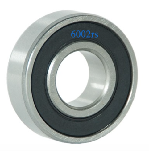 6002 RS Lager 17*35*10 Mm 6002 Rs Fiets Hub Voor Achter Hubs Wiel 17X35X10Mm 6002 2RS Ballen Lager6002 Rs Ddu Lagers Diepe Groef Kogellagers