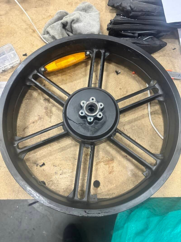 velg zonder motor rechte spaak