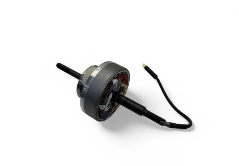 V20 Fatbike motor met de nieuwe QmWheel 250W – Zwarte Motorkabel