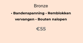 BRONZE ONDERHOUD