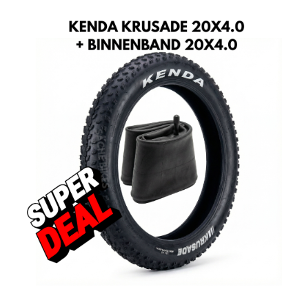 BINNENBAND + BUITENBAND KENDA VERVANGEN