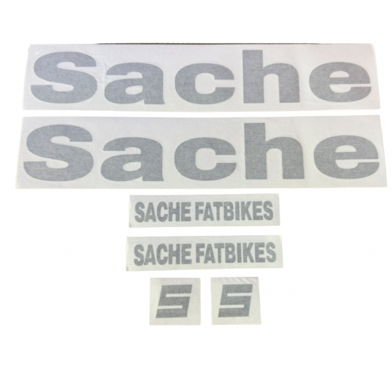 Sticker Grijs - Zwart