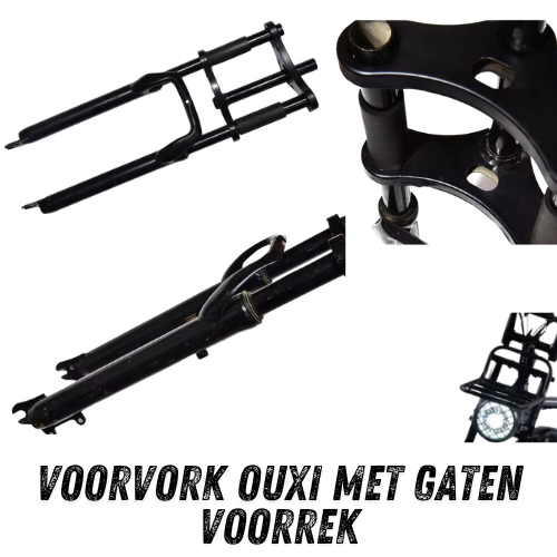 Voorvork Ouxi H9 - Voorbereiding voorrek
